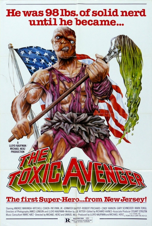 poster for The Toxic Avenger (1984)