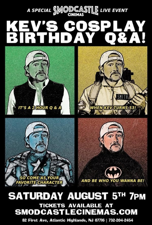 poster for Kev's Cosplay Birthday Q&A