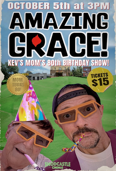 poster for Amazing Grace: Kev's Mom Turns 80!