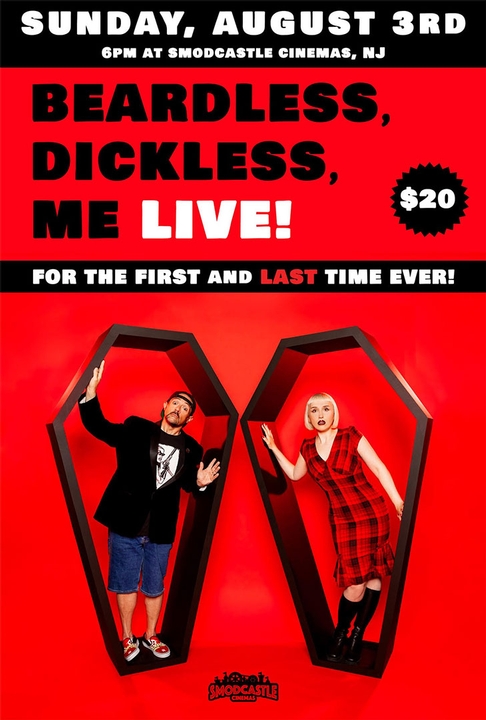 poster for Beardless, Dickless Me LIVE