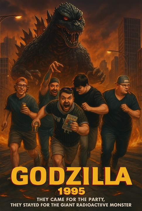 poster for Godzilla 1995