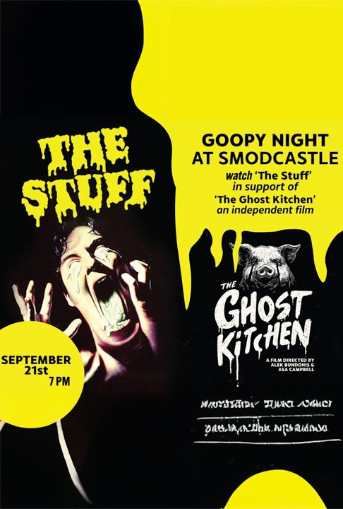 poster for Goopy Night at SModcastle