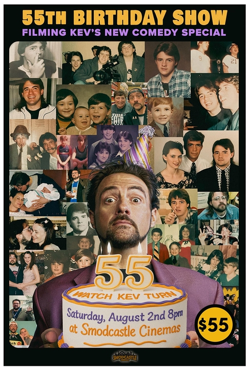 poster for Kev's 55th Birthday Show