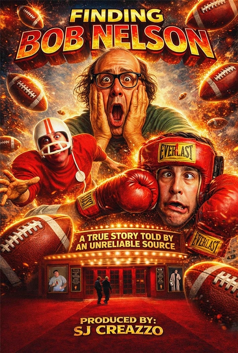 poster for Finding Bob Nelson (w/ Live Stand-up by Bob Nelson)