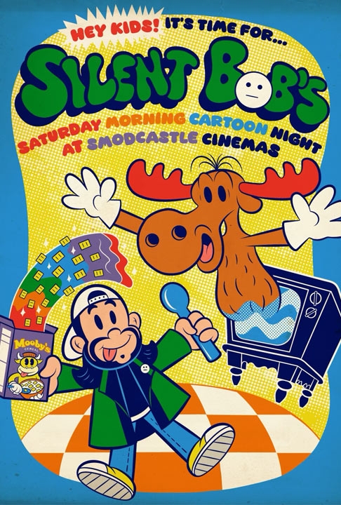 poster for Silent Bob's Saturday Morning Cartoons